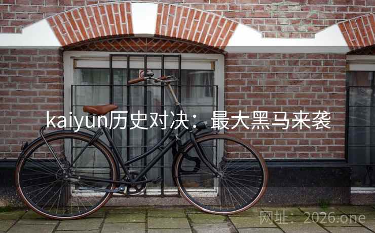 kaiyun历史对决:最大黑马来袭 kaiyun历史对决:最大黑马来袭